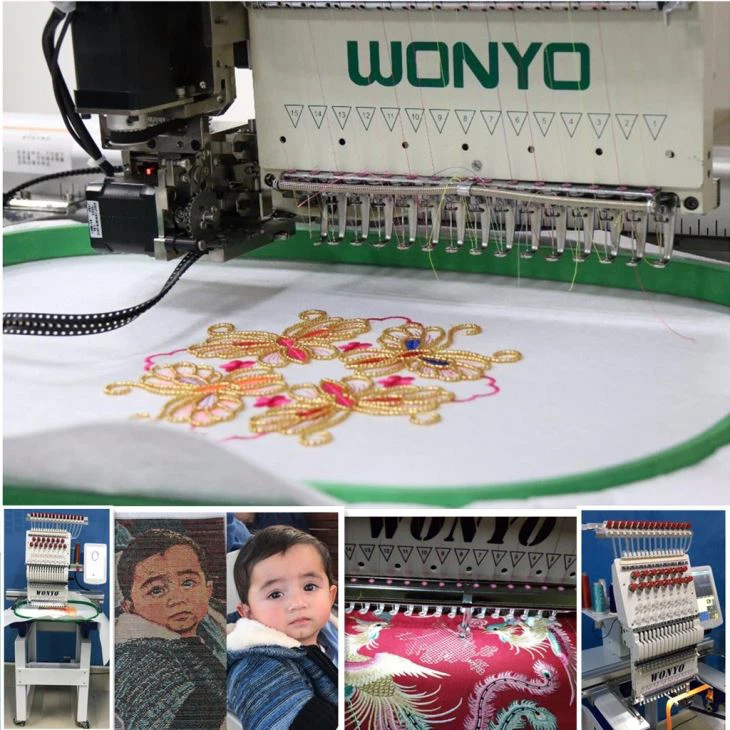 1 Head Dahao Direct Photo Digitizing Embroidery Machine
