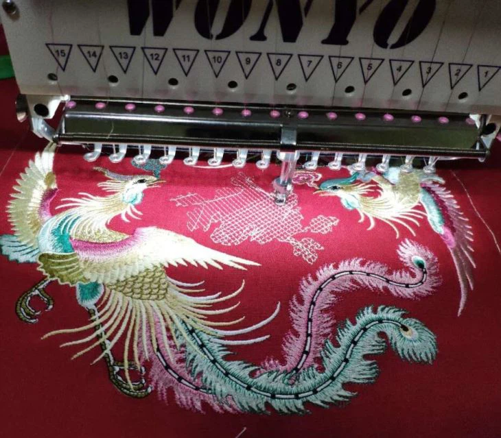 1 Head Dahao Direct Photo Digitizing Embroidery Machine
