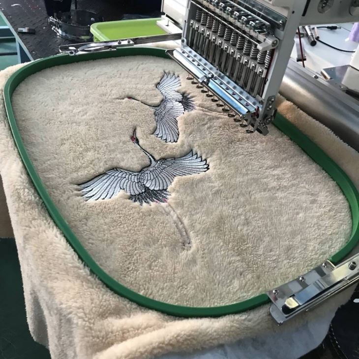 1 Head Dahao Direct Photo Digitizing Embroidery Machine