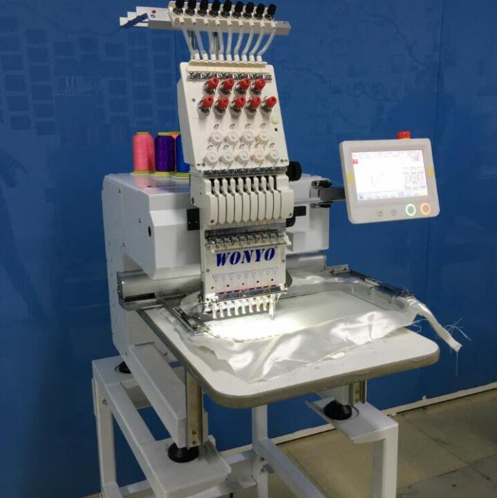 Nuevas máquinas de bordado industrial de una sola cabeza