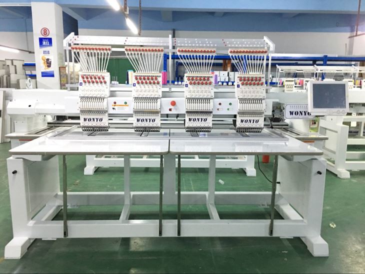 High Quality Embroidery Machine 4 Head T-shirt And Flat Embroidery