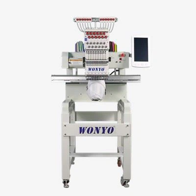 Máquina de bordar comercial con precio de agujas múltiples