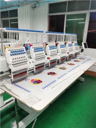 WONYO 6 cabezas de agujas diseños gratuitos Máquina de bordado automático
